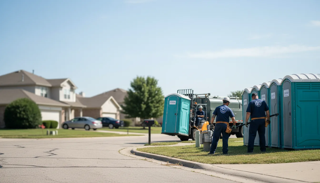 Porta Potty Rental in Mendenhall, MS near me